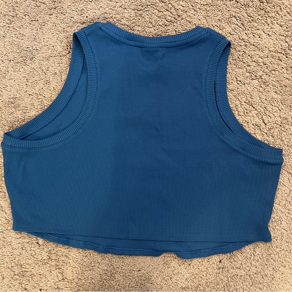 Nike Cropped Ribbed Tank - Picture 4 of 6